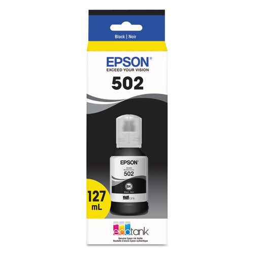 EPSON - T502120-S (502) Ink, 7,500 Page-Yield, Black