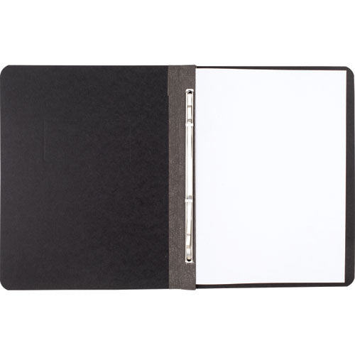 Acco - Pressboard Report Cover with Tyvek Reinforced Hinge, Two-Piece Prong Fastener, 3" Capacity, 8.5 x 11, Black/Black