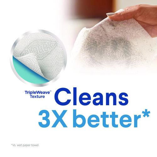 Clorox - Disinfecting Wipes, Bleach Free Cleaning Wipes, 1-Ply, 7 x 8, Crisp Lemon, White, 35/Canister, 12 Canisters/Carton