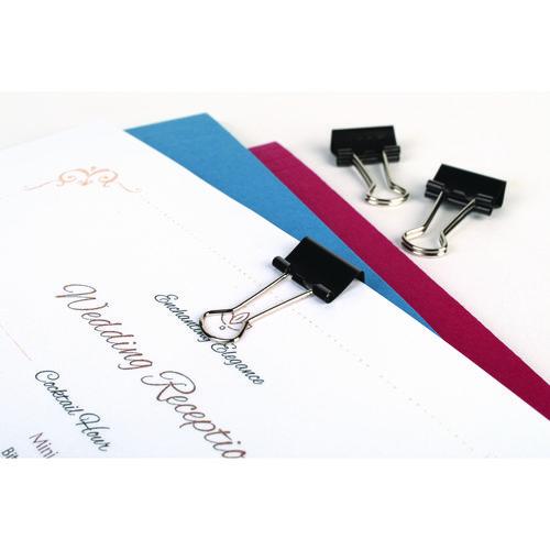 Acco - Binder Clips, Mini, Black/Silver, Dozen