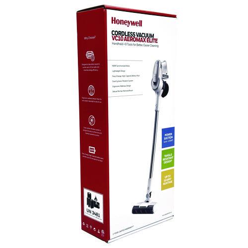 Honeywell - Aeromax Elite VC10 Cordless Vacuum, 8.7" Cleaning Path, White