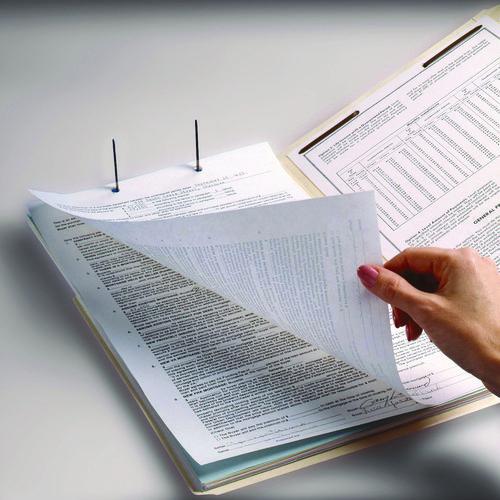 Smead - Top Tab Fastener Folders, 1/3-Cut Tabs: Assorted, 0.75" Expansion, 2 Fasteners, Letter Size, Manila Exterior, 50/Box