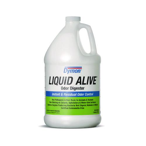Dymon - LIQUID ALIVE Odor Digester, 1 gal Bottle, 4/Carton