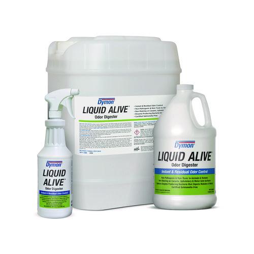 Dymon - LIQUID ALIVE Odor Digester, 1 gal Bottle, 4/Carton