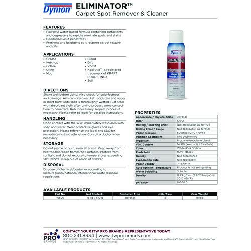 Dymon - Clear Reflections Mirror and Glass Cleaner, 20 oz Aerosol Spray, 12/Carton