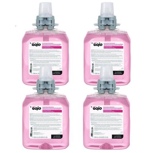 Gojo - Luxury Foam Handwash Refill, For FMX-12 Dispenser, Refreshing Cranberry Scent, 1,250 mL, 4/Carton