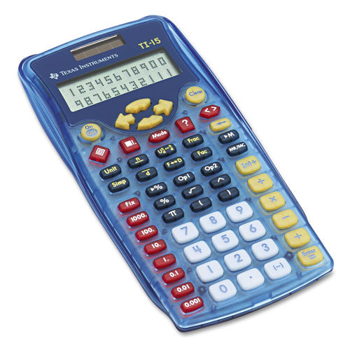 Texas Instruments - TI-15 Explorer Elementary Calculator, 11-Digit LCD