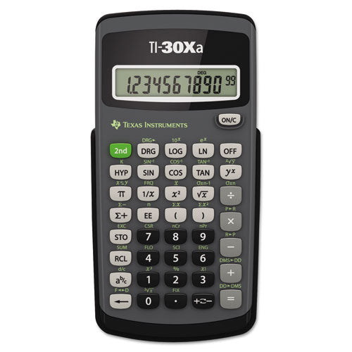 Texas Instruments - TI-30Xa Scientific Calculator, 10-Digit LCD