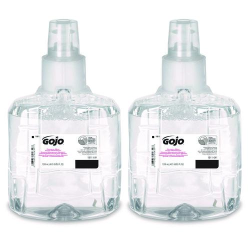 Gojo - Clear and Mild Foam Handwash Refill, For LTX-12 Dispenser, Fragrance-Free, 1,200 mL, 2/Carton