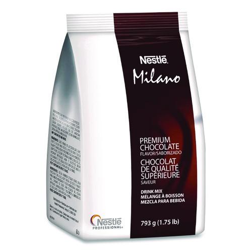 Nestle - Milano Premium Chocolate Hot Cocoa Mix, 28 oz Packet, 4/Carton
