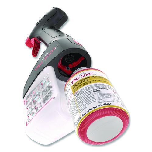 SC Johnson - TruShot 2.0 Disinfectant Multisurface Cleaner, Fresh Scent, 9 oz Cartridge, 4/Carton