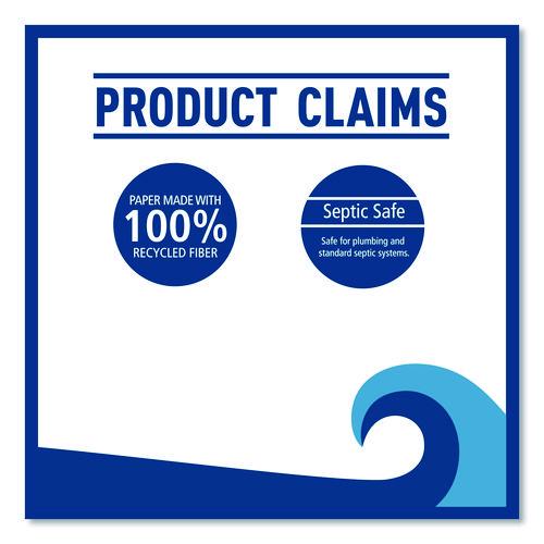 boardwalk - Two-Ply Toilet Tissue, Septic Safe, White, 400 Sheets/Roll, 96 Rolls/Carton