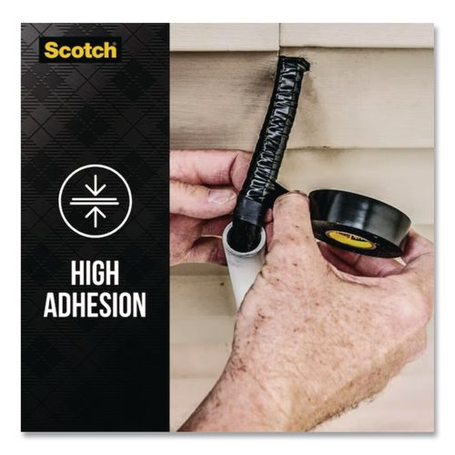 3M - Scotch 88 Super Vinyl Electrical Tape, 0.75" x 66 ft, Black