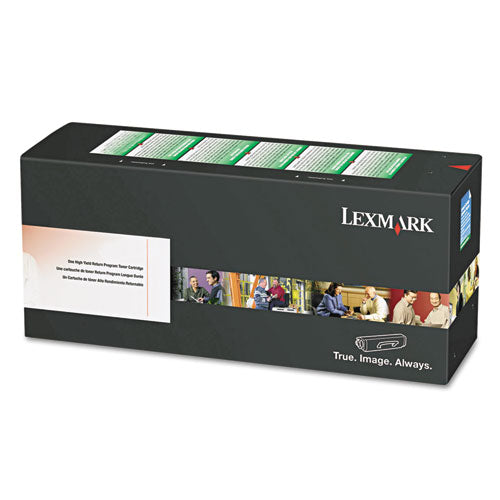 Lexmark - 80C1SK0 Return Program Toner, 2,500 Page-Yield, Black