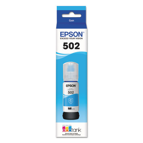 EPSON - T502220-S (502) Ink, 6,000 Page-Yield, Cyan