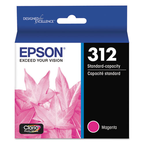 EPSON - T312320-S (312) Claria Ink, 240 Page-Yield, Magenta