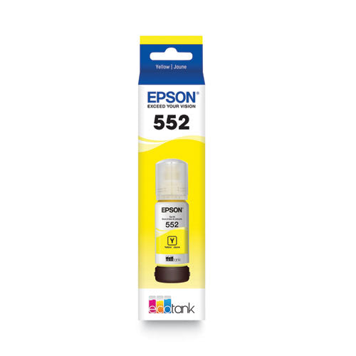 EPSON - T552420S (T552) Claria High-Yield Ink, 70 mL, Yellow