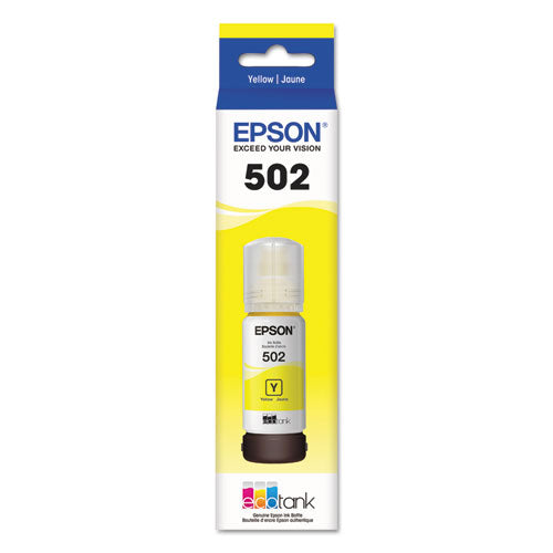 EPSON - T502420-S (502) Ink, 6,000 Page-Yield, Yellow