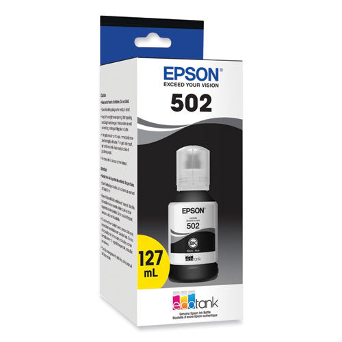 EPSON - T502120-S (502) Ink, 7,500 Page-Yield, Black