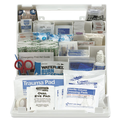 First Aid Only - ANSI Class A+ First Aid Kit for 50 People, 183 Pieces, Plastic Case