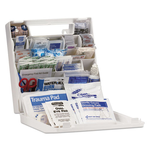 First Aid Only - ANSI Class A+ First Aid Kit for 50 People, 183 Pieces, Plastic Case