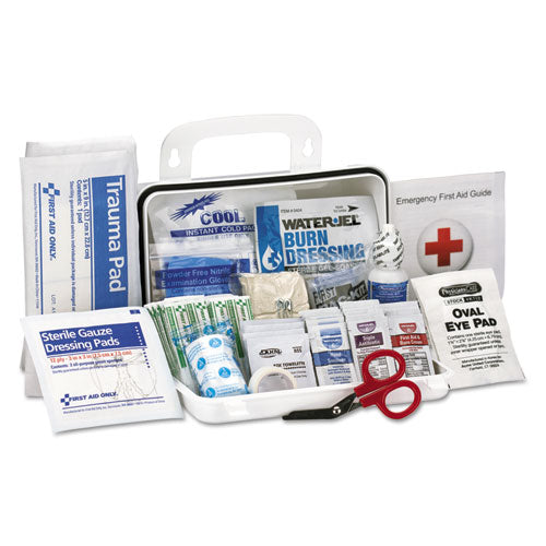 First Aid Only - ANSI Class A 10 Person First Aid Kit, 71 Pieces, Plastic Case