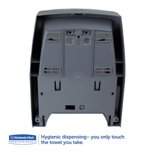 Kimberly-Clark - Sanitouch Hard Roll Towel Dispenser, 12.63 x 10.2 x 16.13, Smoke