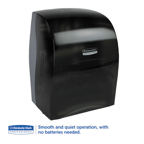 Kimberly-Clark - Sanitouch Hard Roll Towel Dispenser, 12.63 x 10.2 x 16.13, Smoke