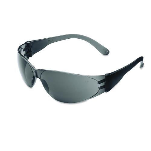 MCR Safety - Checklite Scratch-Resistant Safety Glasses, Gray Lens