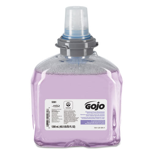 Gojo - TFX Luxury Foam Hand Wash Refill, Cranberry Scent, 1,200 mL, 2/Carton