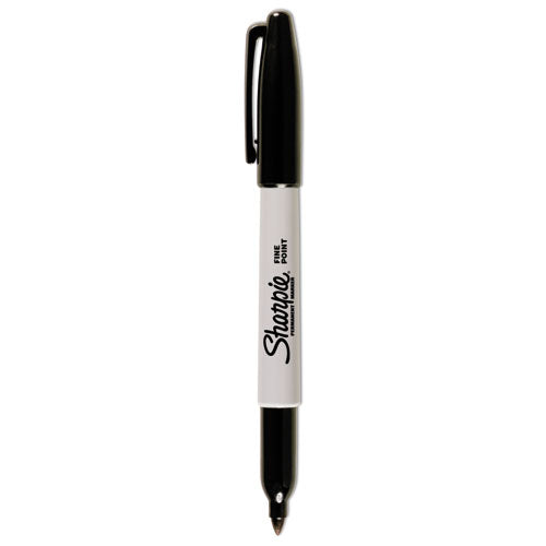 Sharpie - Fine Tip Permanent Marker, Fine Bullet Tip, Black, Dozen