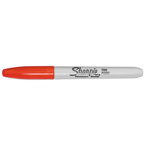 Sharpie - Fine Tip Permanent Marker, Fine Bullet Tip, Red, Dozen