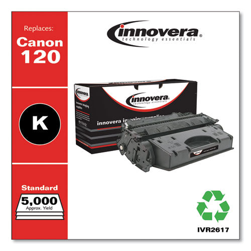 innovera - Remanufactured Black Toner, Replacement for 120 (2617B001), 5,000 Page-Yield