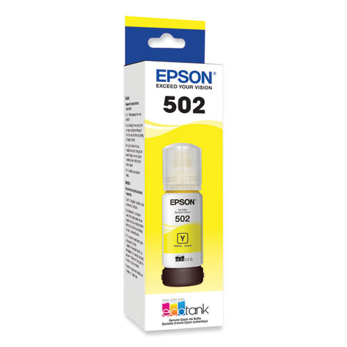 EPSON - T502420-S (502) Ink, 6,000 Page-Yield, Yellow