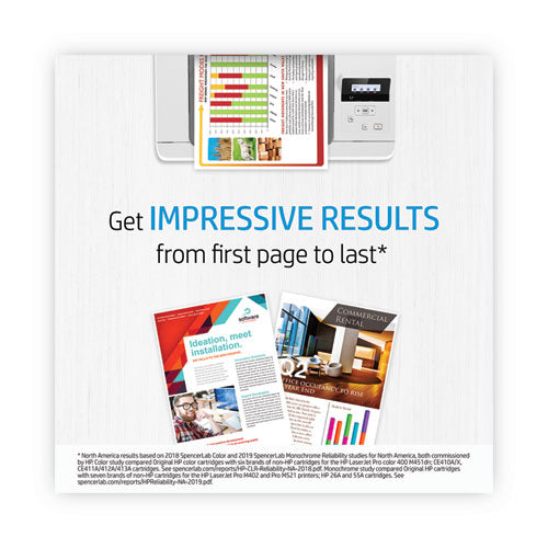 HP - HP 305X, (CE410X) High-Yield Black Original LaserJet Toner Cartridge