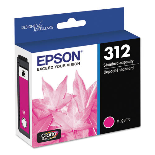 EPSON - T312320-S (312) Claria Ink, 240 Page-Yield, Magenta