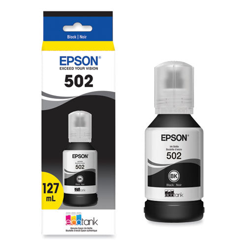 EPSON - T502120-S (502) Ink, 7,500 Page-Yield, Black