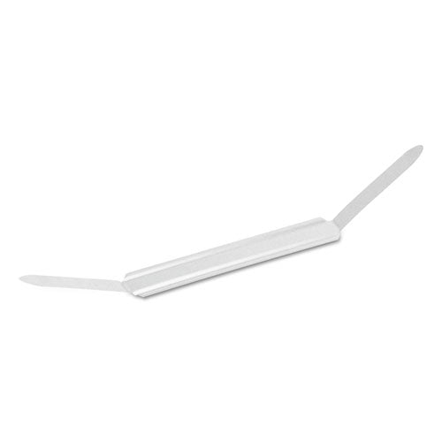 Acco - Premium Two-Prong Fastener Bases, 2" Capacity, 2.75" Center to Center, Silver, 100/Box