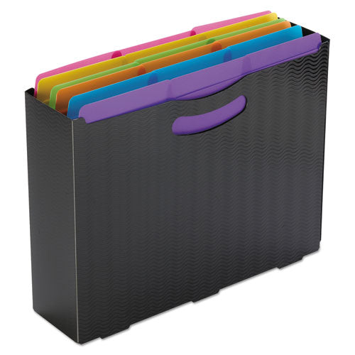 Smead - SuperTab Top Tab File Folders, 1/3-Cut Tabs: Assorted, Letter Size, 0.75" Expansion, Polypropylene, 18/Pack