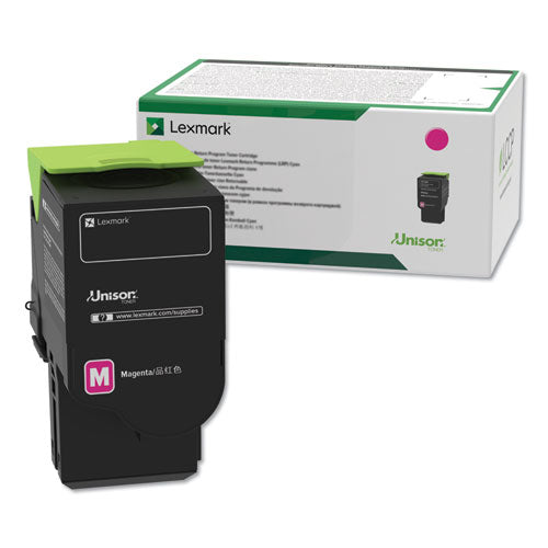 Lexmark - C231HM0 Return Program High-Yield Toner, 2,300 Page-Yield, Magenta