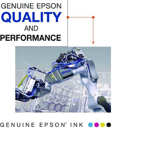 EPSON - T702XL120-S (702XL) DURABrite Ultra High-Yield Ink, 1,100 Page-Yield, Black