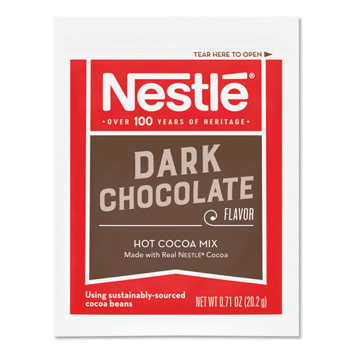 Nestle - Hot Cocoa Mix, Dark Chocolate, 0.71 oz, 50/Box