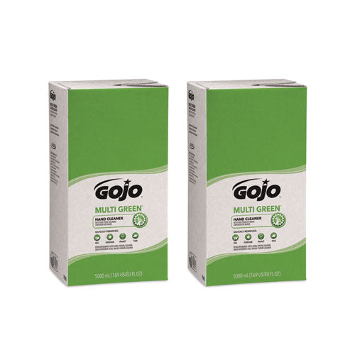 Gojo - MULTI GREEN Hand Cleaner, Refill for GOJO PRO TDX Dispenser, Citrus Scent, 5,000 mL, 2/Carton