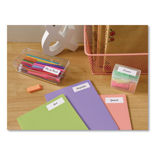 Avery - Easy Peel White Address Labels w/ Sure Feed Technology, Inkjet Printers, 1 x 2.63, White, 30/Sheet, 25 Sheets/Pack