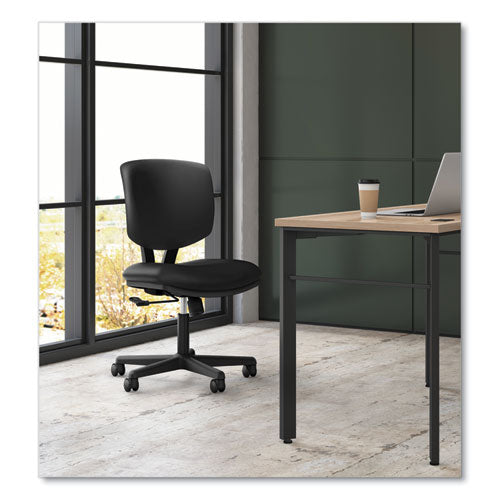 Hon - Volt Series Task Chair, Supports Up to 250 lb, 18" to 22.25" Seat Height, Black
