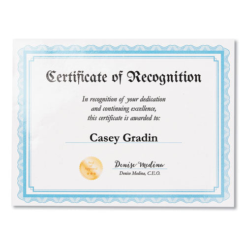 Avery - Clear Self-Adhesive Laminating Sheets, 3 mil, 9" x 12", Matte Clear, 50/Box