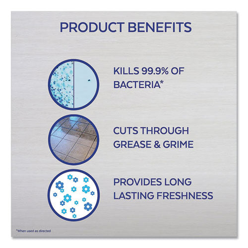 Lysol - Clean and Fresh Multi-Surface Disinfectant Cleaner, Sparkling Lemon and Sunflower Essence, 144 oz Bottle