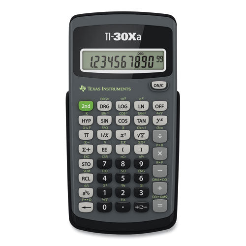 Texas Instruments - TI-30Xa Scientific Calculator, 10-Digit LCD