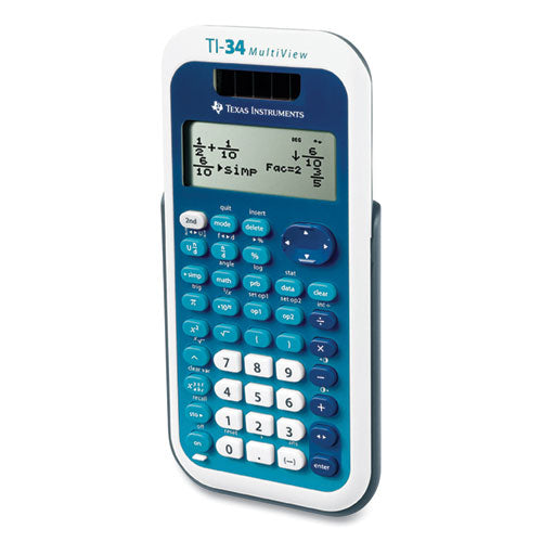 Texas Instruments - TI-34 MultiView Scientific Calculator, 16-Digit LCD