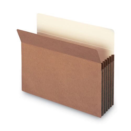Smead - Redrope Drop Front File Pockets, 5.25" Expansion, Letter Size, Redrope, 10/Box